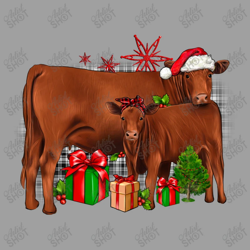 Christmas Gelbvieh Youth Tee 5 Christmas Gelbvieh Youth Tee - Image 5