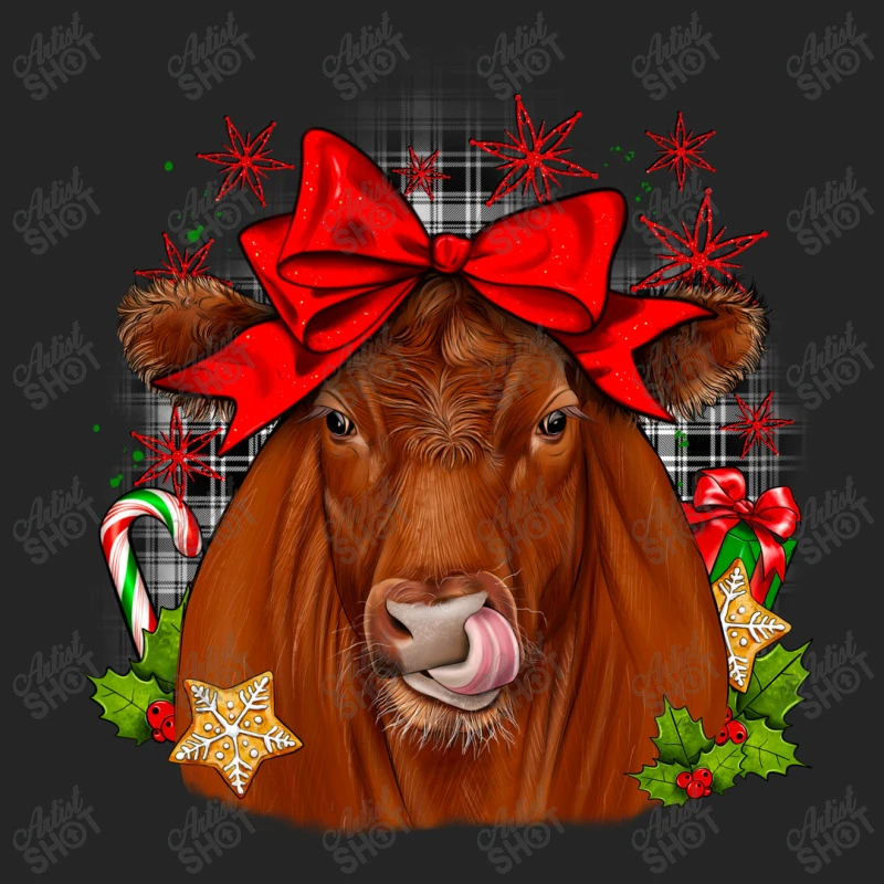 Christmas Red Angus Unisex Hoodie 5 Christmas Red Angus Unisex Hoodie - Image 5