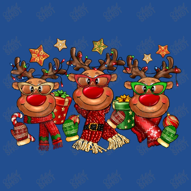 Reindeer Christmas Crewneck Sweatshirt 5 Reindeer Christmas Crewneck Sweatshirt - Image 5