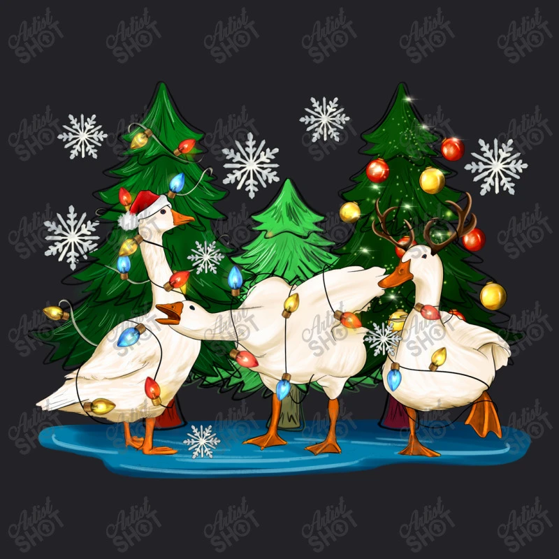Christmas Duck Youth Tee 5 Christmas Duck Youth Tee - Image 5