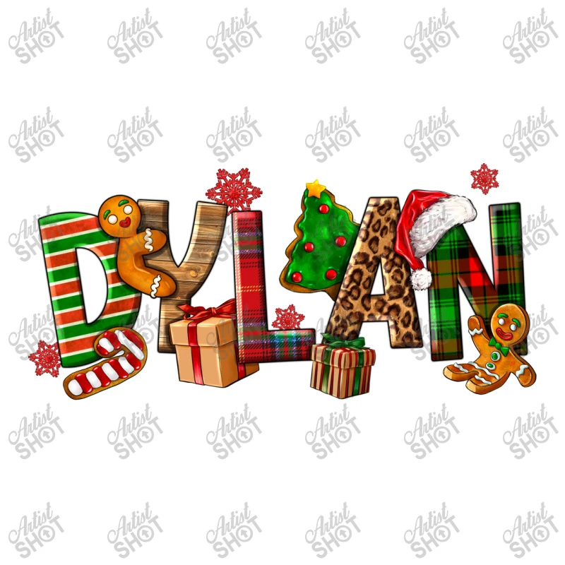 Personalized Christmas Themed Toddler T-shirt 3 Personalized Christmas Themed Toddler T-shirt - Image 3