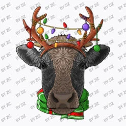 Cow Reindeer Antlers Cute Christmas Animal Xmas Ki T-Shirt 9 Cow Reindeer Antlers Cute Christmas Animal Xmas Ki T-Shirt -Santa Clothing Shop d.2526165715.25064416.s3.1 f9f9fb Wml6 800x800 1