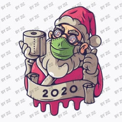 Christmas 2020 Santa Wearing Mask Funny Xmas Costu T-Shirt -Santa Clothing Shop d.2526175983.25065807.s3.1 f9f9fb Wml6 800x800 1