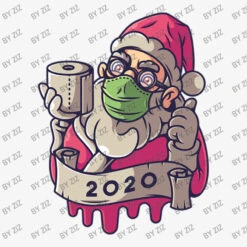 Christmas 2020 Santa Wearing Mask Funny Xmas Costu Ladies Fitted T-Shirt -Santa Clothing Shop d.2526176040.25065807.s3.1 f6f6f6 Wml6 800x800 1