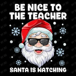 Be Nice To The Teacher Santa Christmas Funny Santa Youth Sweatshirt -Santa Clothing Shop d.2526190002.25069802.s3.1 000000 Wml6 800x800 1