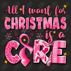 All I Want For Christmas Is A Cure Breast Cancer Ladies Fitted T-Shirt -Santa Clothing Shop d.2526195224.25063770.s3.1 272624 YXJ0aXN0c2hvdA 800x800 1