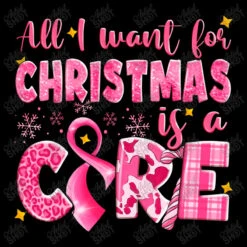 All I Want For Christmas Is A Cure Breast Cancer Youth Sweatshirt -Santa Clothing Shop d.2526195256.25063770.s3.1 000000 YXJ0aXN0c2hvdA 800x800 1