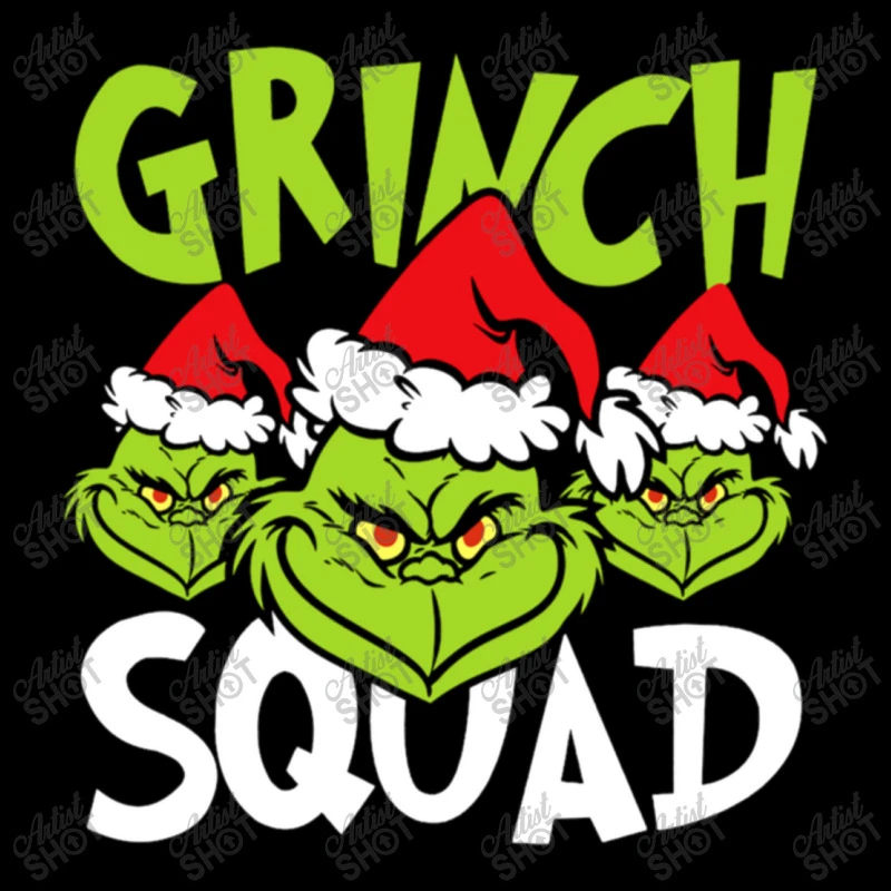 Grinch Squad Funy Family Christmas Women's V-Neck T-Shirt 5 Grinch Squad Funy Family Christmas Women's V-Neck T-Shirt - Image 5