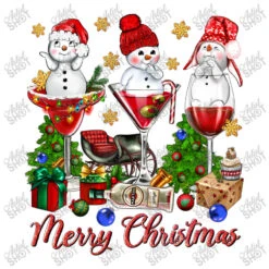 Merry Christmas Wine And Cocktails Women's V-Neck T-Shirt -Santa Clothing Shop d.2526246805.25057794.s3.1 ffffff YXJ0aXN0c2hvdA 800x800 1