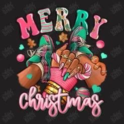 Pink Merry Christmas Black Girl Sneakers T-Shirt -Santa Clothing Shop d.2526264323.25083373.s3.1 211f20 YXJ0aXN0c2hvdA 800x800 1