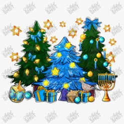 Hannukah Christmas Trees Ladies Fitted T-Shirt -Santa Clothing Shop d.2526278298.25057749.s3.1 f6f6f6 YXJ0aXN0c2hvdA 800x800 1