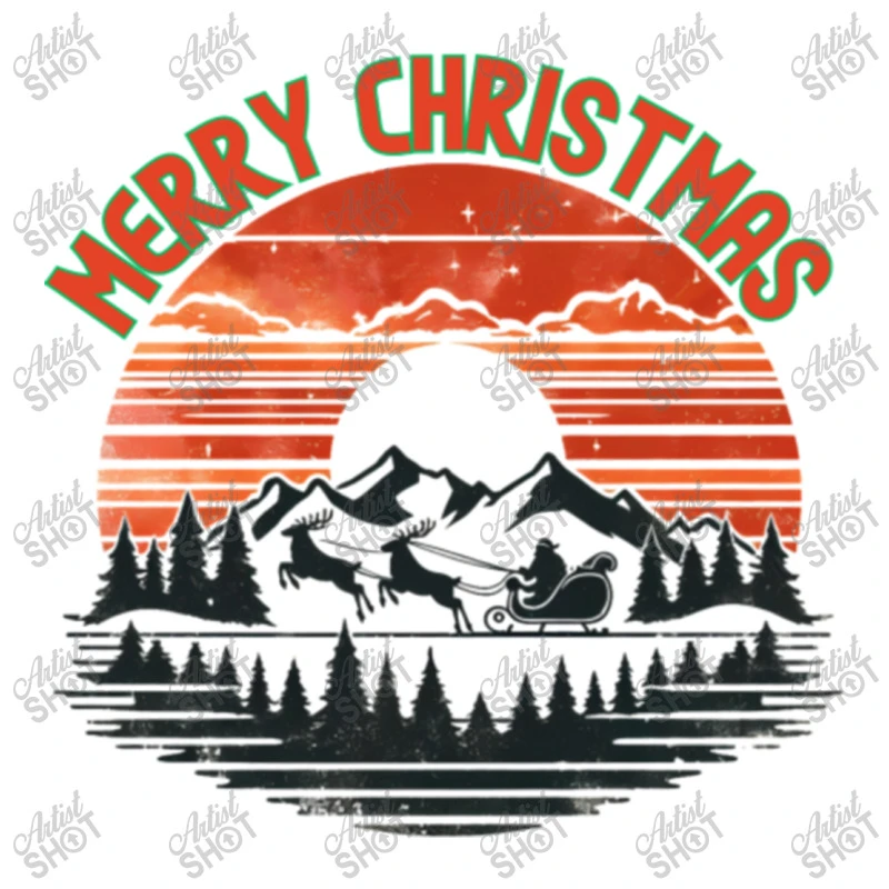 Merry Christmas From The Mountain Youth Tee 5 Merry Christmas From The Mountain Youth Tee - Image 5