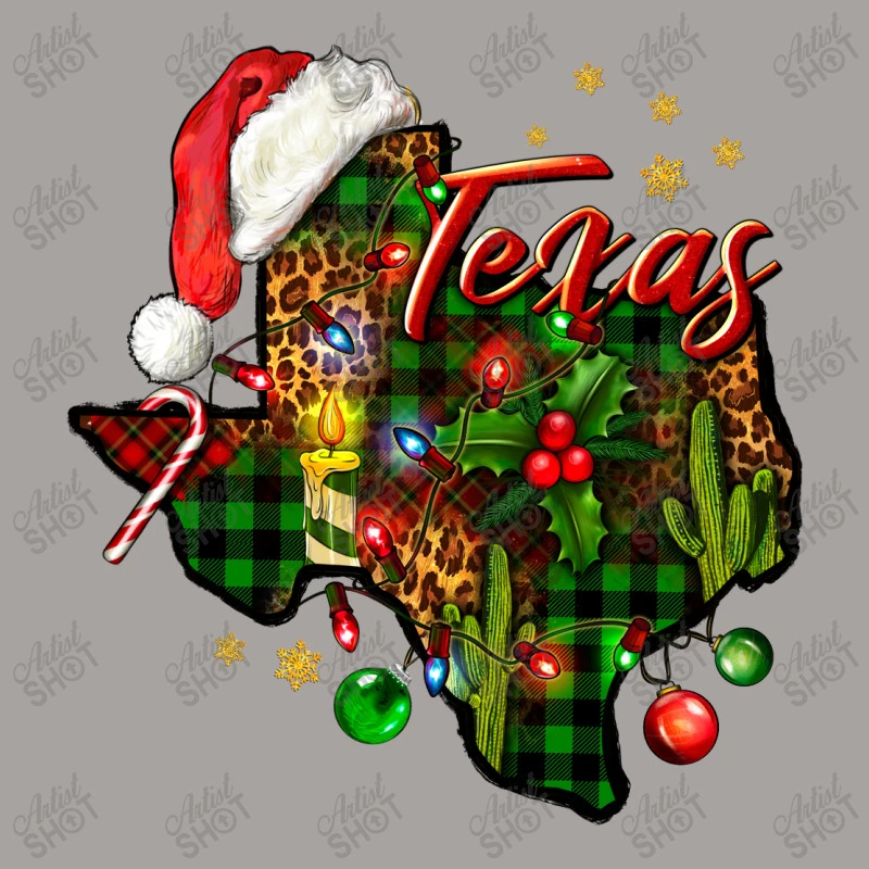 Christmas Texas Map Racerback Tank 5 Christmas Texas Map Racerback Tank - Image 5