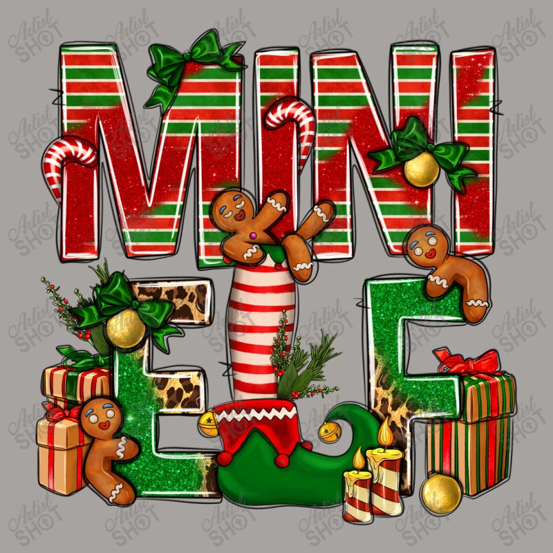 Christmas Mini Elf Racerback Tank 5 Christmas Mini Elf Racerback Tank - Image 5