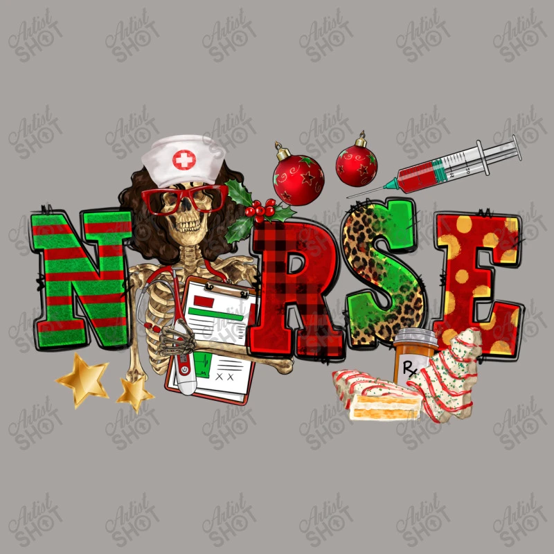 Christmas Nurse Racerback Tank 5 Christmas Nurse Racerback Tank - Image 5