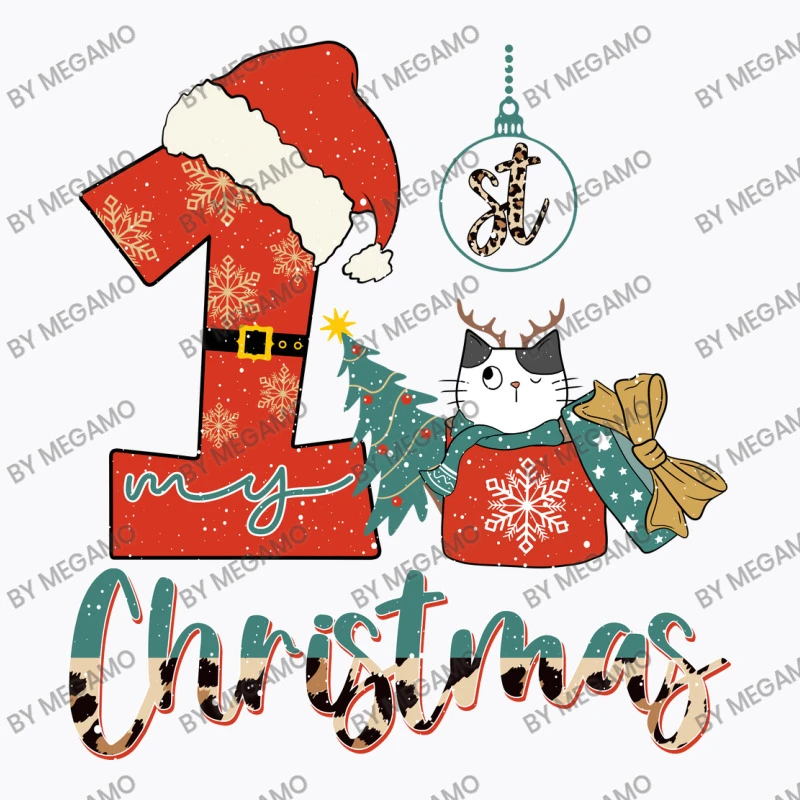 My 1st Christmas Svg T-Shirt 5 My 1st Christmas Svg T-Shirt - Image 5