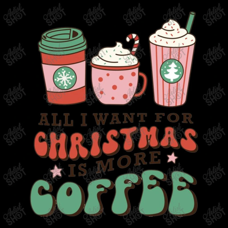 All I Want For Christmas Is More Coffee Retro Groo Youth Sweatshirt 5 All I Want For Christmas Is More Coffee Retro Groo Youth Sweatshirt - Image 5