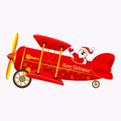 Santa Christmas Holiday Plane Kids Tank Top -Santa Clothing Shop d.2526392987.25089239.s3.1 f9f7fc bm9uZQ 800x800 1