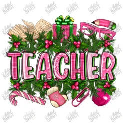 Pink Christmas Teacher Youth Tee -Santa Clothing Shop d.2526423930.25087075.s3.1 ffffff YXJ0aXN0c2hvdA 800x800 1