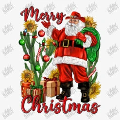 Merry Christmas With Santa Ladies Fitted T-Shirt -Santa Clothing Shop d.2526443873.25087010.s3.1 f6f6f6 YXJ0aXN0c2hvdA 800x800 1