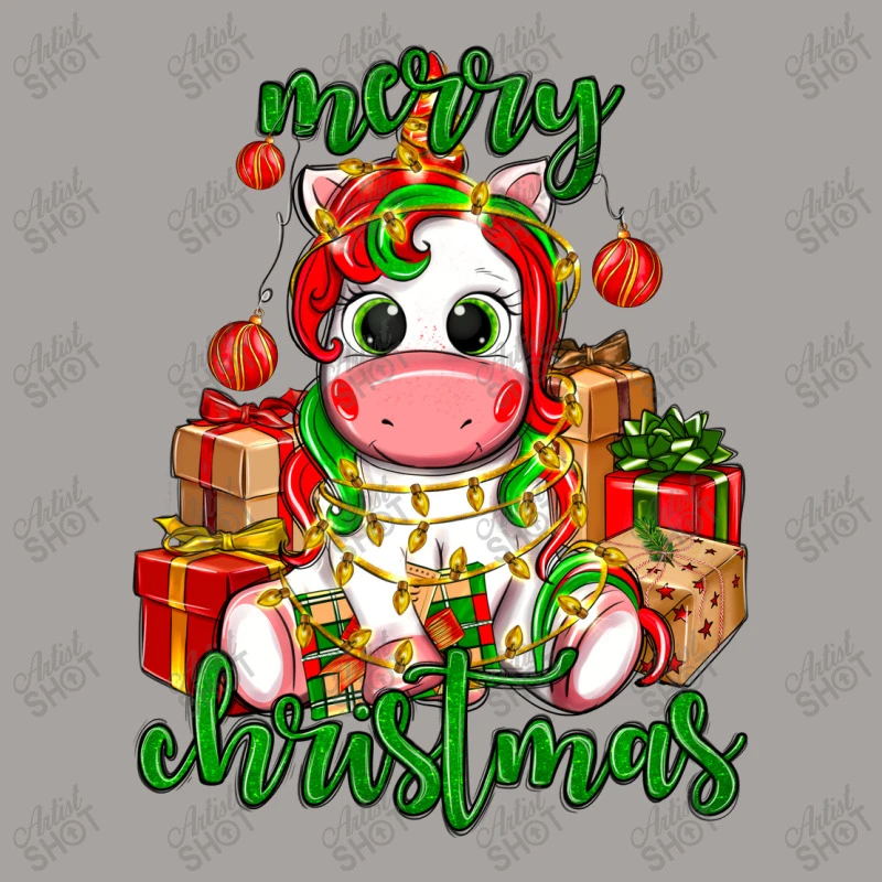 Merry Christmas Unicorn Racerback Tank 5 Merry Christmas Unicorn Racerback Tank - Image 5