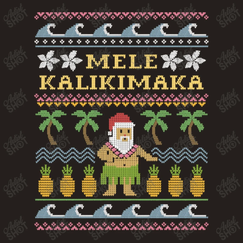 Mele Kalikimaka Christmas Tank Top 5 Mele Kalikimaka Christmas Tank Top - Image 5