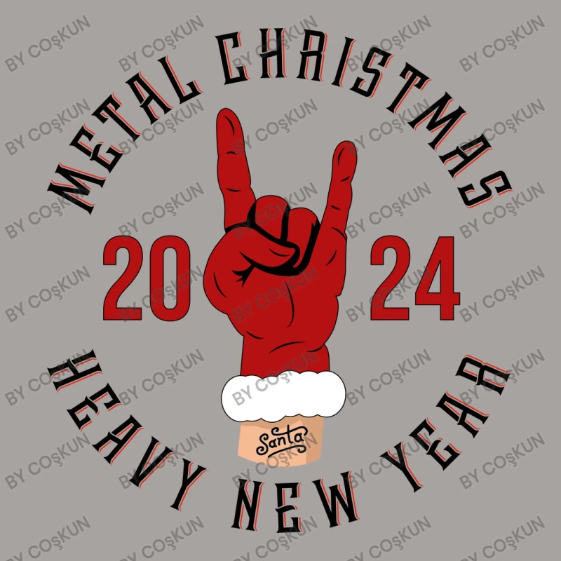 Metal Christmas Heavy New Year Racerback Tank 5 Metal Christmas Heavy New Year Racerback Tank - Image 5
