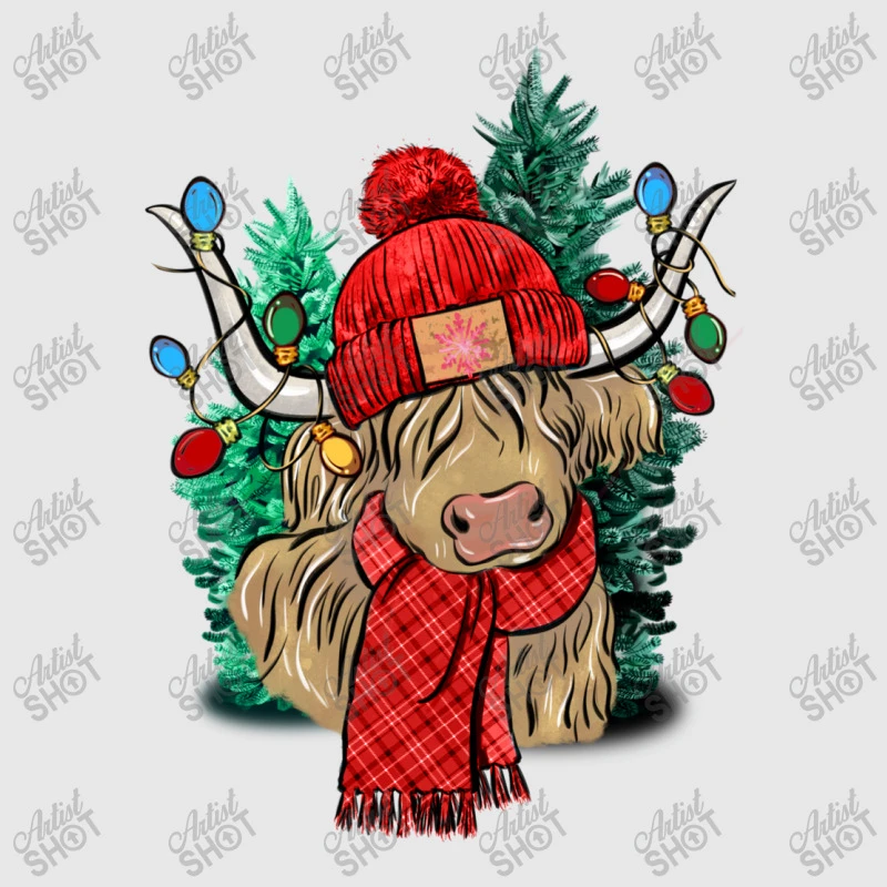 Red Christmas Long Haired Cow Hoodie & Jogger Set 4 Red Christmas Long Haired Cow Hoodie & Jogger Set - Image 4