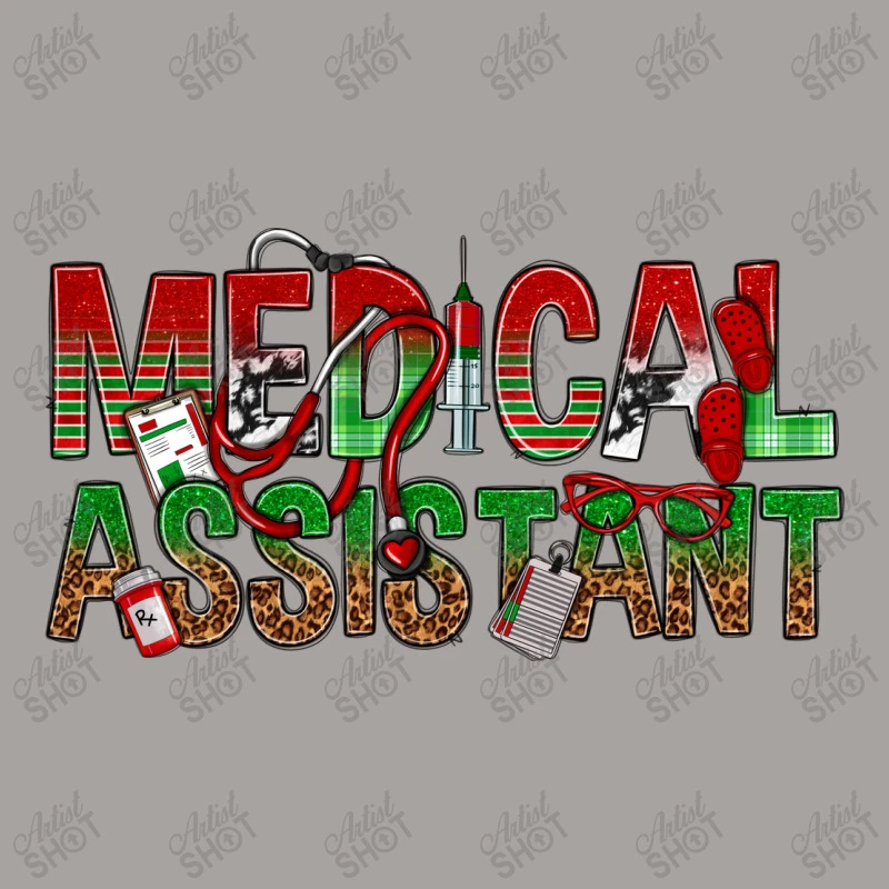 Medical Assistant Christmas Racerback Tank 5 Medical Assistant Christmas Racerback Tank - Image 5