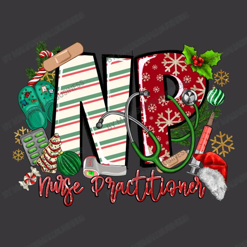 NP Nurse Practitioner Christmas Ladies Curvy T-Shirt 3 NP Nurse Practitioner Christmas Ladies Curvy T-Shirt - Image 3