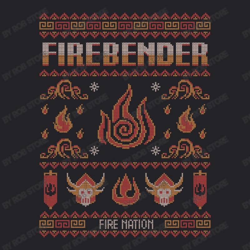 Avatar Firebending Iroh Christmas Youth Tee 5 Avatar Firebending Iroh Christmas Youth Tee - Image 5