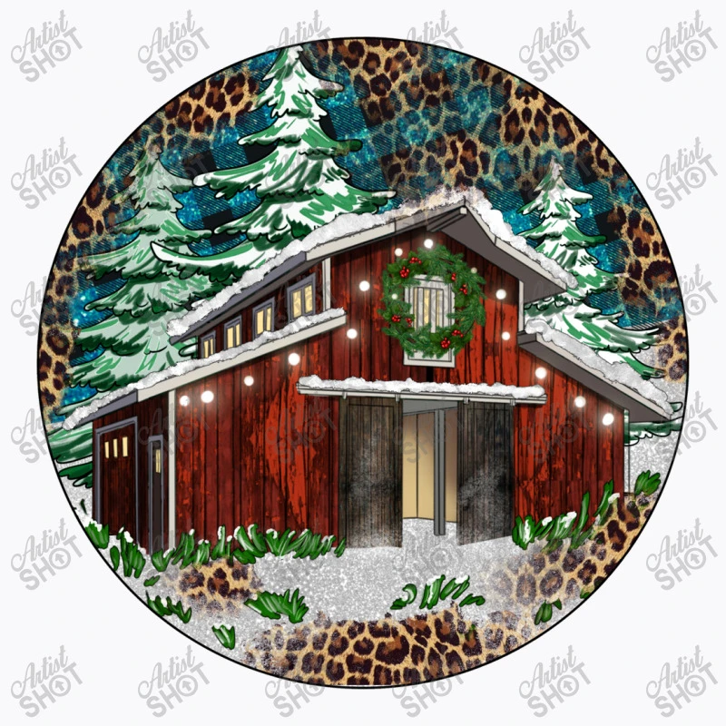 Barn Christmas T-Shirt 5 Barn Christmas T-Shirt - Image 5