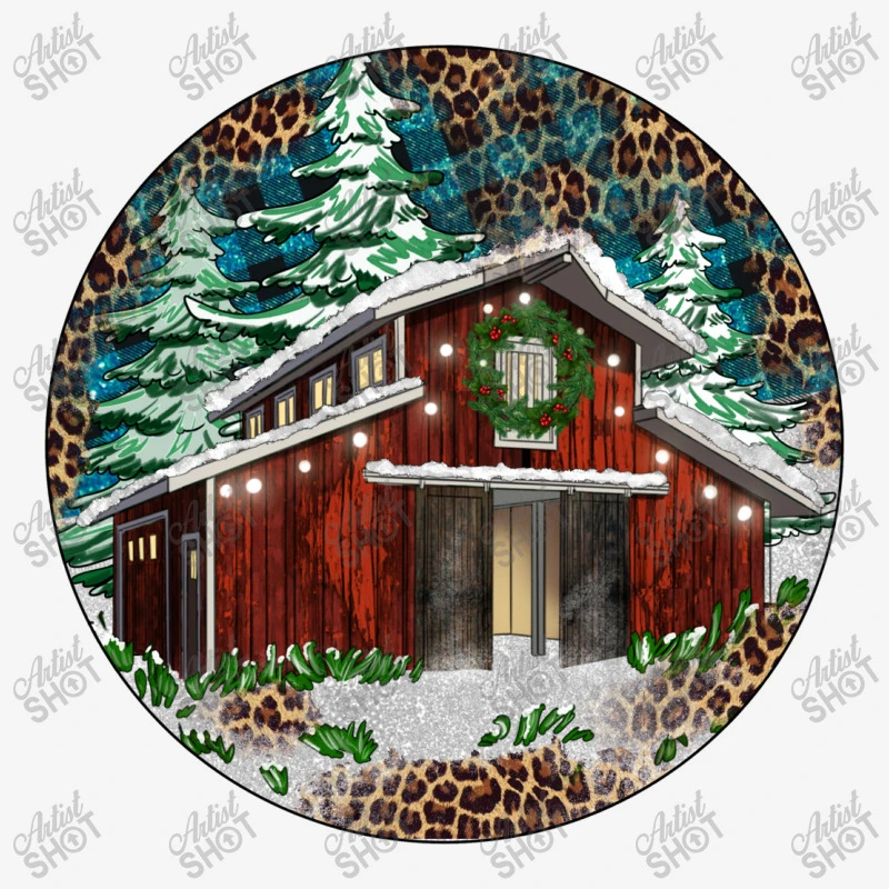 Barn Christmas Baby Bibs 2 Barn Christmas Baby Bibs - Image 2