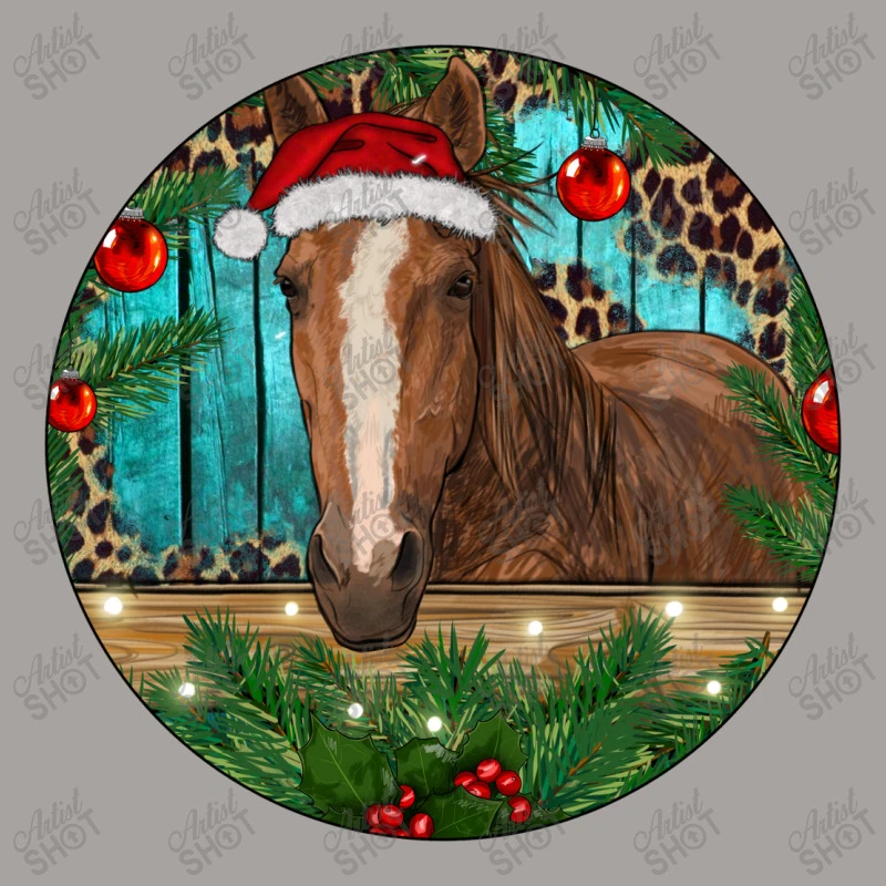 Brown Horse Christmas Racerback Tank 5 Brown Horse Christmas Racerback Tank - Image 5