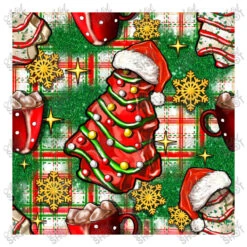 Christmas Cake And Seamless Digital Paper Women's V-Neck T-Shirt -Santa Clothing Shop d.2526692251.25095018.s3.2 ffffff YXJ0aXN0c2hvdA 800x800 1