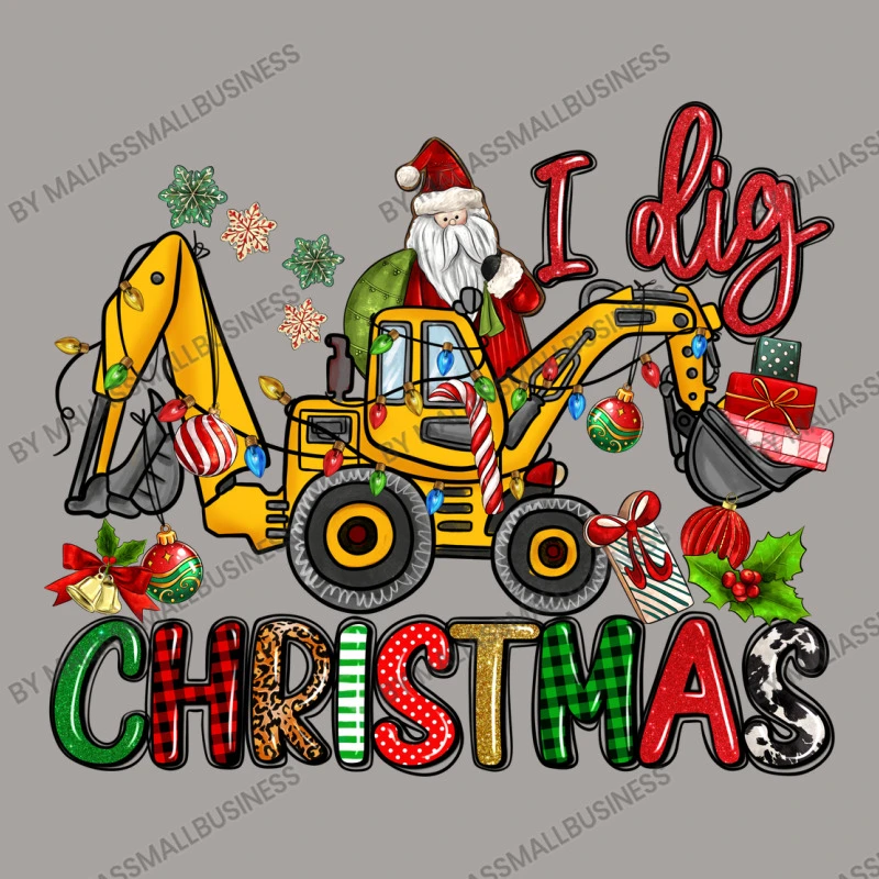 I Dig Christmas Racerback Tank 5 I Dig Christmas Racerback Tank - Image 5