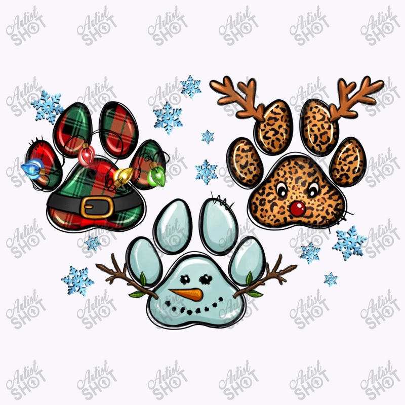 Christmas Paws Tank Top 5 Christmas Paws Tank Top - Image 5