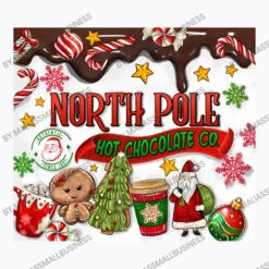 North Pole Hot Chocolate Christmas T-Shirt -Santa Clothing Shop d.2526707371.25093793.s3.1 f9f9fb TWFsaWFzU21hbGxCdXNpbmVzcw 800x800 1