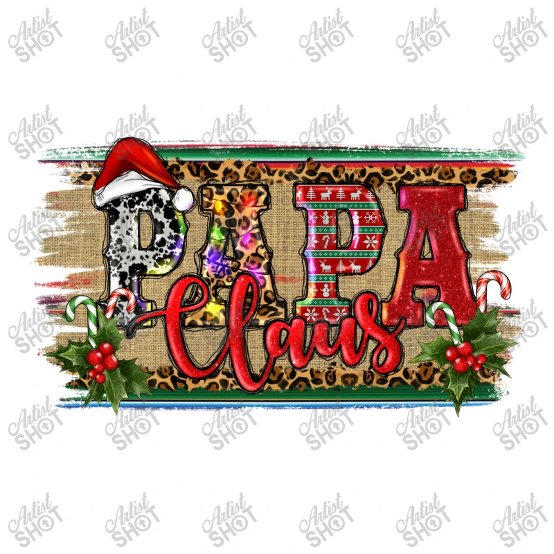 Christmas Western Papa Claus Youth Sweatshirt 5 Christmas Western Papa Claus Youth Sweatshirt - Image 5