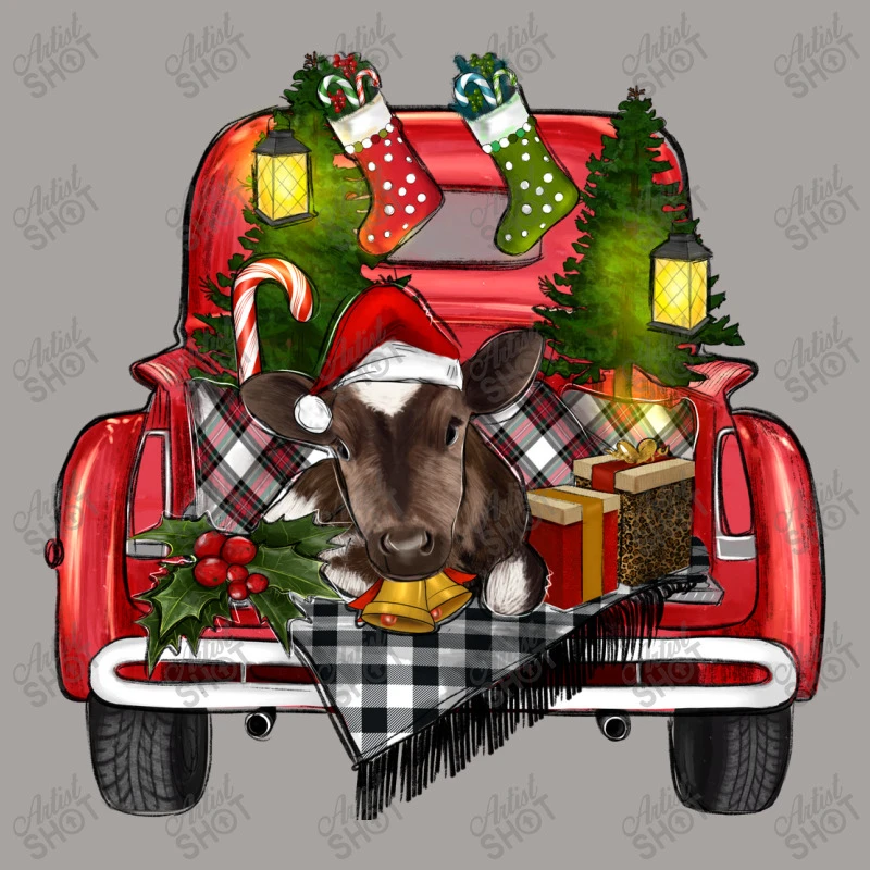 Baby Cow Christmas Racerback Tank 5 Baby Cow Christmas Racerback Tank - Image 5