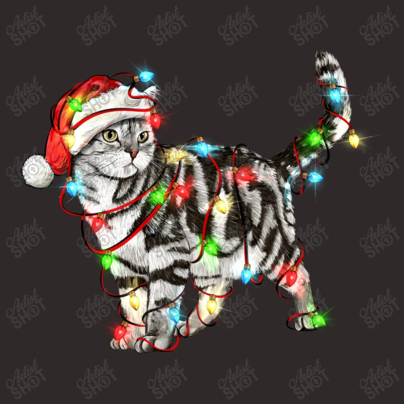 Christmas American Shorthair Cat Racerback Tank 5 Christmas American Shorthair Cat Racerback Tank - Image 5