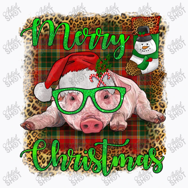 Merry Christmas Pig T-Shirt 5 Merry Christmas Pig T-Shirt - Image 5