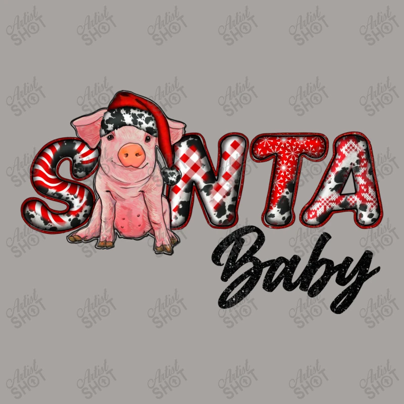 Christmas Santa Baby Racerback Tank 5 Christmas Santa Baby Racerback Tank - Image 5