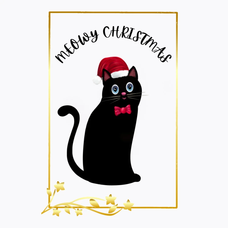 Meowy Christmas T-Shirt 5 Meowy Christmas T-Shirt - Image 5