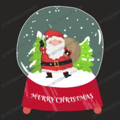Snow Globe Santa Claus Christmas Tree Believe Xmas Ladies Fitted T-Shirt -Santa Clothing Shop d.2527022292.25094022.s3.1 272624 QmV0dGVyTWFudWZha3R1cg 800x800 1