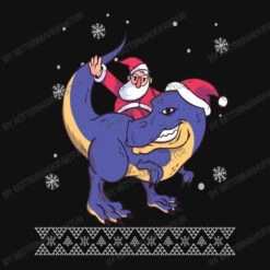 Santa Riding Dinosaur Ugly Christmas Xmas Matching Slide Sandal -Santa Clothing Shop d.2527027362.25095619.s3.1 111111 QmV0dGVyTWFudWZha3R1cg 800x800 1