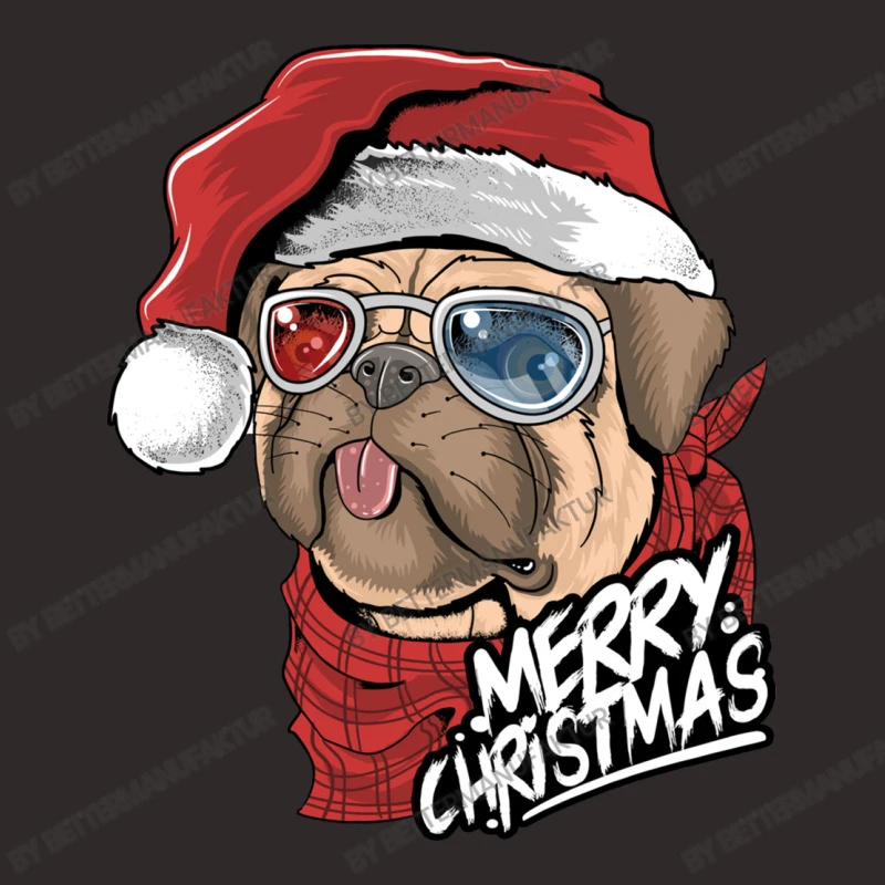 Santa Pug Christmas Merry Pugmas Dog Lover Xma Racerback Tank 5 Santa Pug Christmas Merry Pugmas Dog Lover Xma Racerback Tank - Image 5