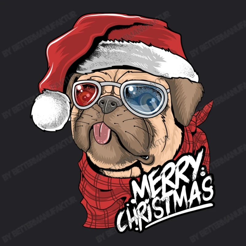 Santa Pug Christmas Merry Pugmas Dog Lover Xma Youth Tee 5 Santa Pug Christmas Merry Pugmas Dog Lover Xma Youth Tee - Image 5