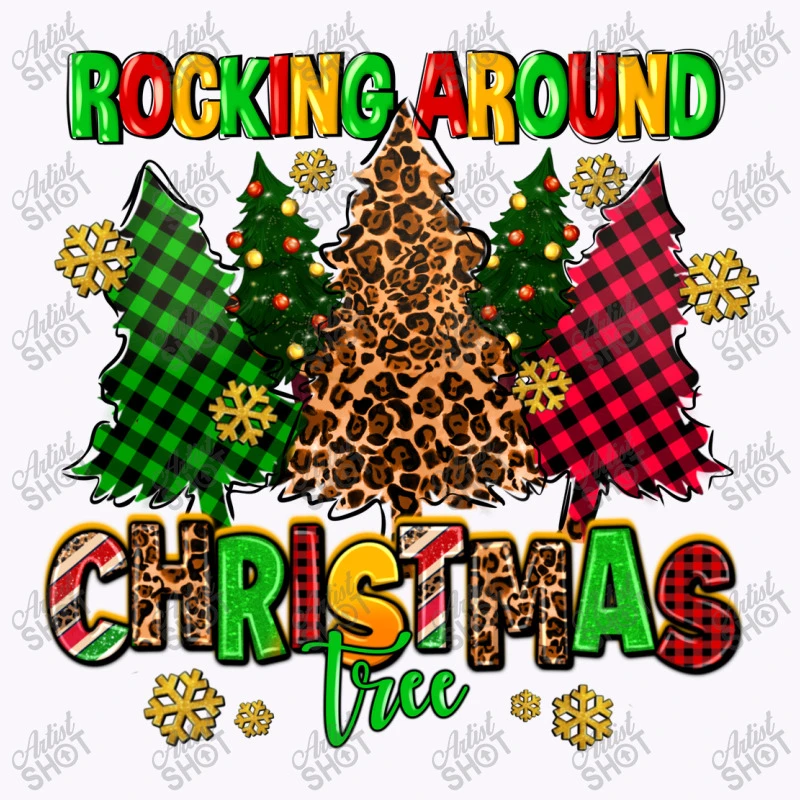 Rocking Around The Christmas Tree Tank Top 5 Rocking Around The Christmas Tree Tank Top - Image 5