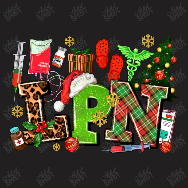 Lpn Christmas Nurse With T-Shirt 5 Lpn Christmas Nurse With T-Shirt - Image 5